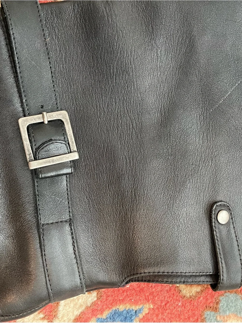 Matisse Black Leather Over-the-Knee Riding Boots